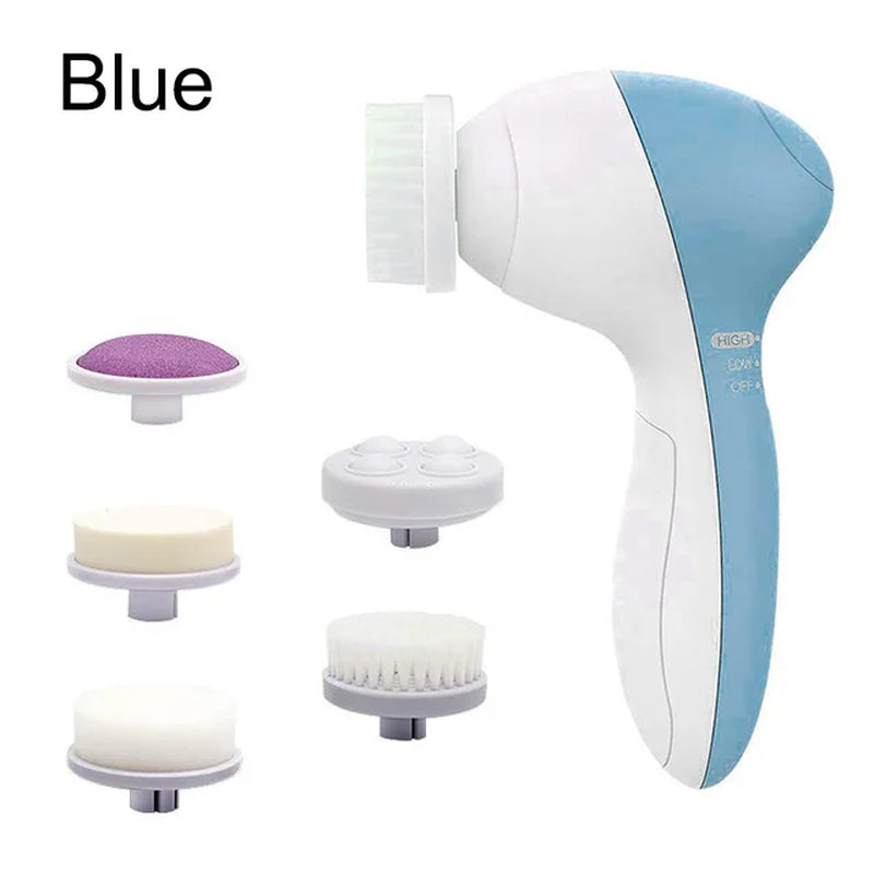 5 in 1 Electric Facial Cleaning Brush