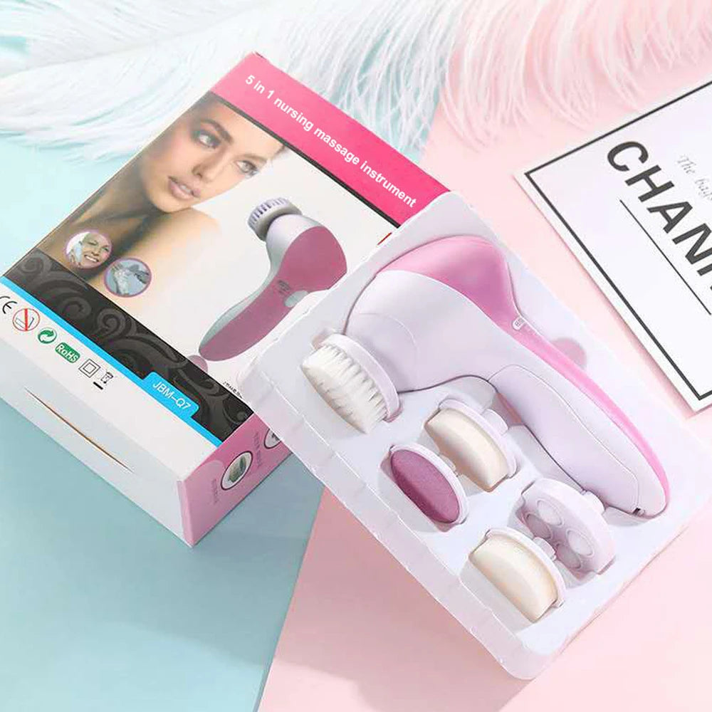 5 in 1 Electric Facial Cleaning Brush